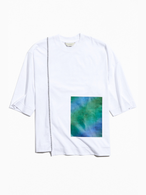 Jieda Printed Asymmetry Tee