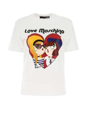 Love Moschino Graphic Printed T-shirt