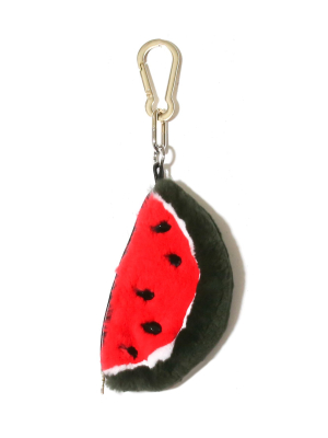 Rabbit Watermelon Keychain In Multicolor