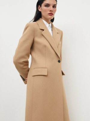 Wool Blend Coat