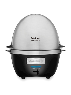 Cuisinart Egg Central - Black W/ Brushed Stainless Steel Lid - Cec-10