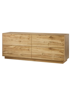 Thomas Bina Sands 4-drawer Dresser - Natural Oak