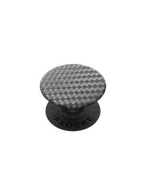 Popsockets Popgrip Cell Phone Grip & Stand - Carbonite Weave