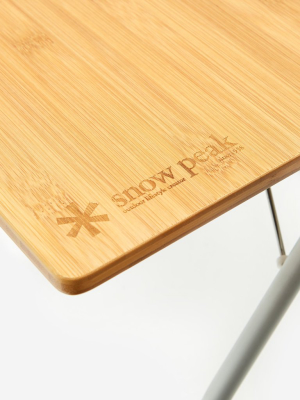 Snow Peak My Table Bamboo Top