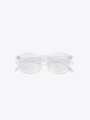 Sunski Blue Light Glasses Yuba Clear