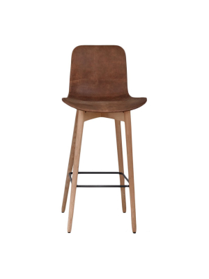 Langue Counter Chair - Upholstered