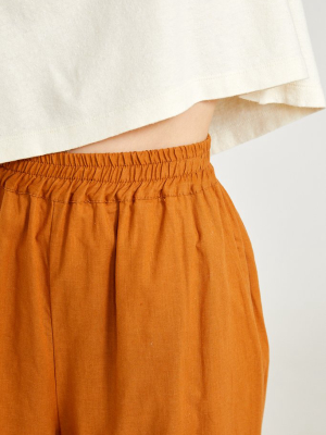 Hemp Wide Leg Pant