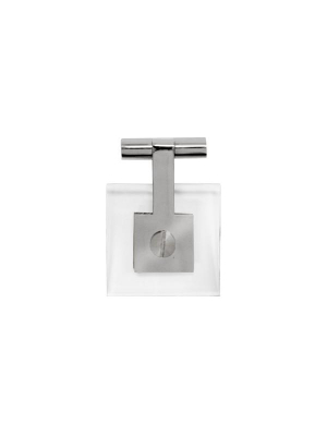 Jonah Square Hardware Pull In Nickel