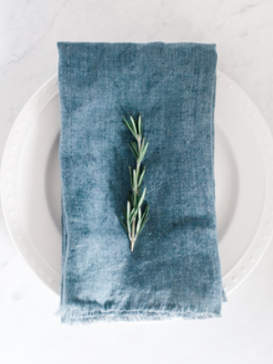 Stonewashed Linen Cocktail Napkin - Creative Women