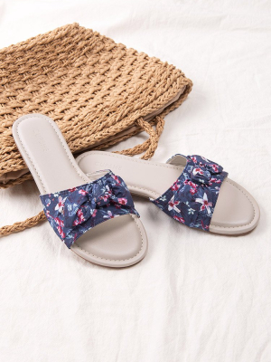 Flowerchild Bowknot Sandals