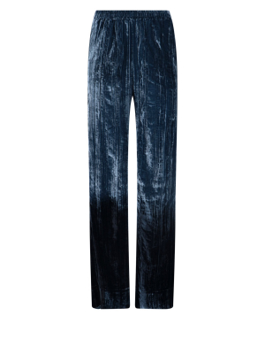 Golden Goose Deluxe Brand High Waist Velvet Trousers