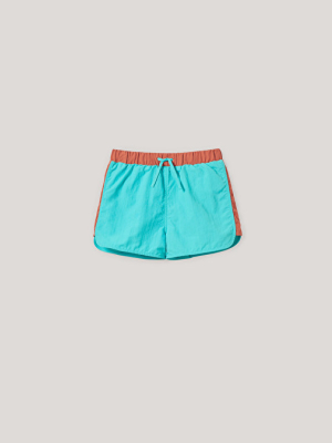 Color-block Swim Shorts