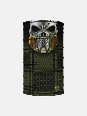 Metal Skull Combat Shemagh Neck Gaiter