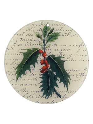 Holly (5" Round)