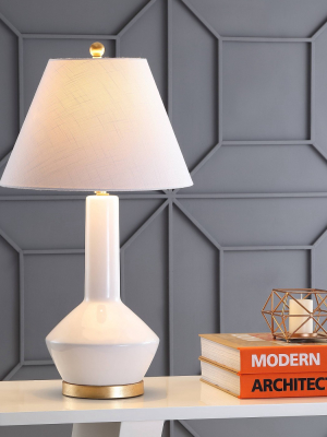 29" Ceramic/metal Copenhagen Table Lamp (includes Energy Efficient Light Bulb) - Jonathan Y