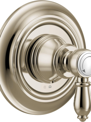 Moen Uts32205 Weymouth Single Handle Diverter Valve Trim - - Polished Nickel