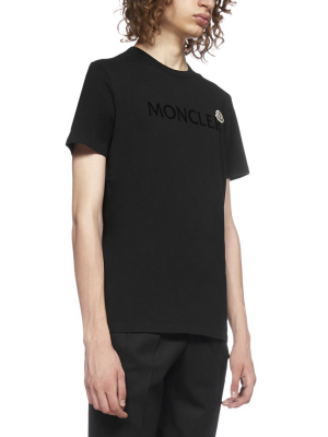 Moncler Logo Printed Crewneck T-shirt