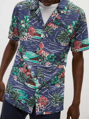 Hawaiian Flowy Shirt