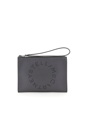 Stella Mccartney Logo Clutch Bag