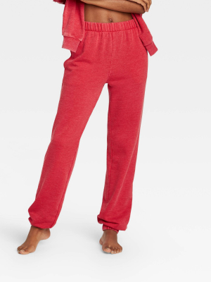 Women's Fleece Lounge Jogger Pants - Colsie™