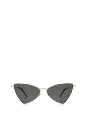 Saint Laurent Eyewear Geometric Frame Sunglasses