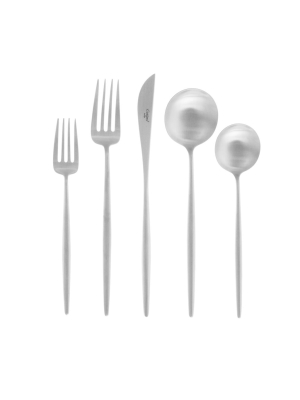 Moon Cutlery: Brushed Steel