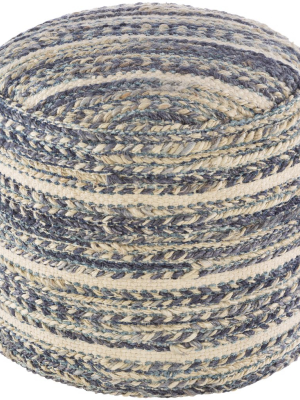 Tresse Hand Woven Pouf