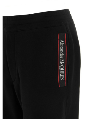 Alexander Mcqueen Logo Tape Track Pants