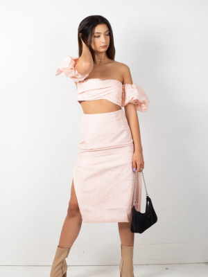 Sharah Skirt - Blush