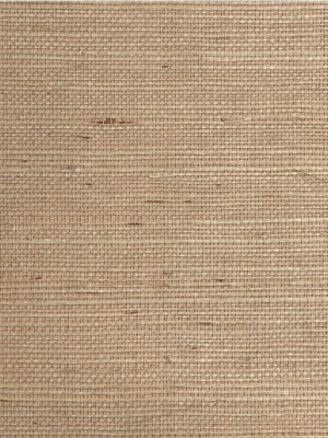 Grasscloth Wallpaper In Light Fawn From The Elemental Collection By Burke Decor