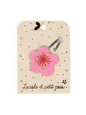 Luciole Et Petit Pois Single Glitter Clip (more Colors)