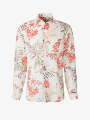Etro Floral Printed Buttoned Shirt