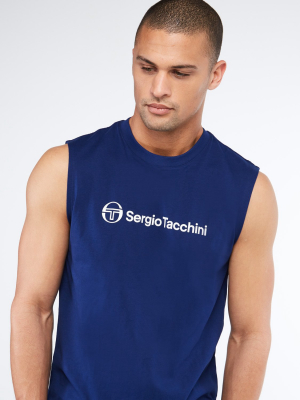 Allow Sleeveless T-shirt - Blue Depths