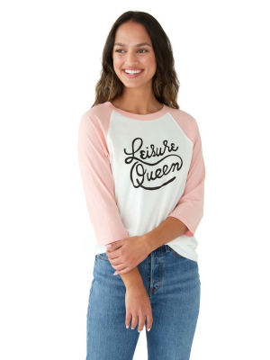 Leisure Queen Baseball Tee