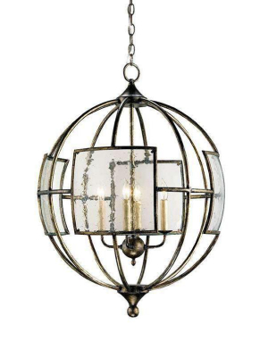 Broxton Bronze Orb Chandelier