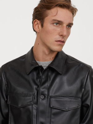 Regular Fit Shirt Jacket