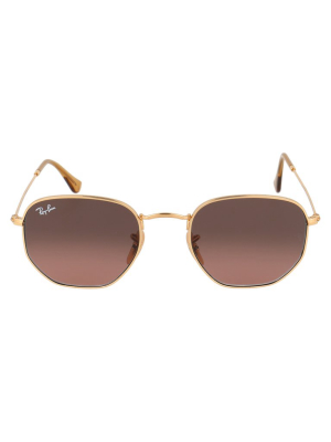 Ray-ban Hexagonal Flat Sunglasses