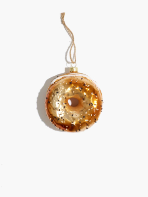 Cody Foster™ Glass Everything Bagel Ornament