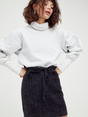 Agolde Extended Rib Sweatshirt