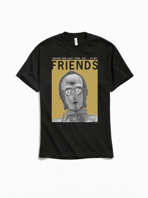 Star Wars C-3po Friend Tee