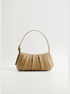 Pleats Baguette Bag