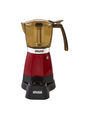 Imusa Electric Espresso/moka Maker Red - 6 Cup