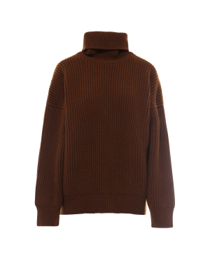 Dolce & Gabbana Turtleneck Rib Knit Jumper