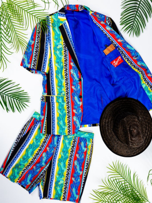 The Frondzie | Cuban Stripes Suit Shorts