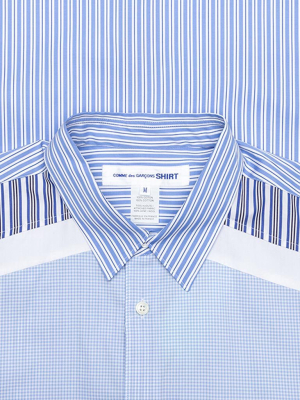 Comme Des Garcons Shirt Mens Wool - Stripe/mix