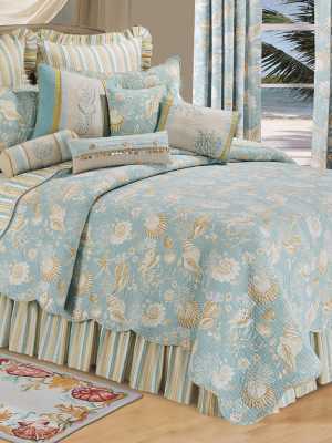 C&f Home Natural Shells Quilt