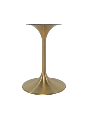 Pedestal Table Base - Gold