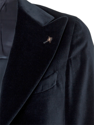 Corneliani Velvet Single-breasted Blazer