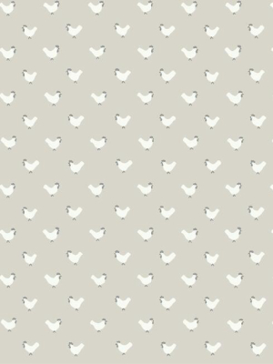 Roost Wallpaper In Beige From The Simply Farmhouse Collection By York Wallcoverings