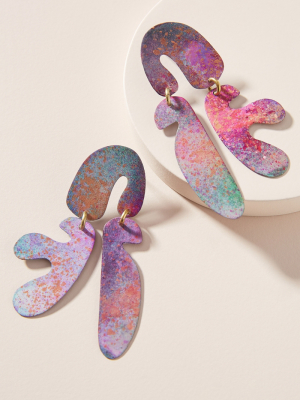 Sibilia Tie-dyed Drop Earrings